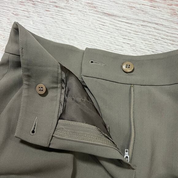 Armani Collezioni Tailored Wide Leg Trousers WOMENS 4 Made in Italy - Picture 4 of 9